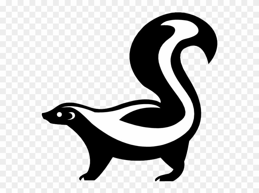 Skink Clipart Black And White - Skunk Works - Png Download