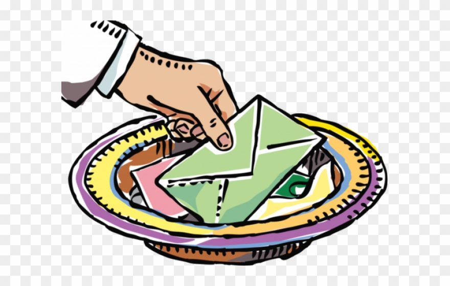 Church Clipart Envelope - Tithes And Offering Clipart - Png Download