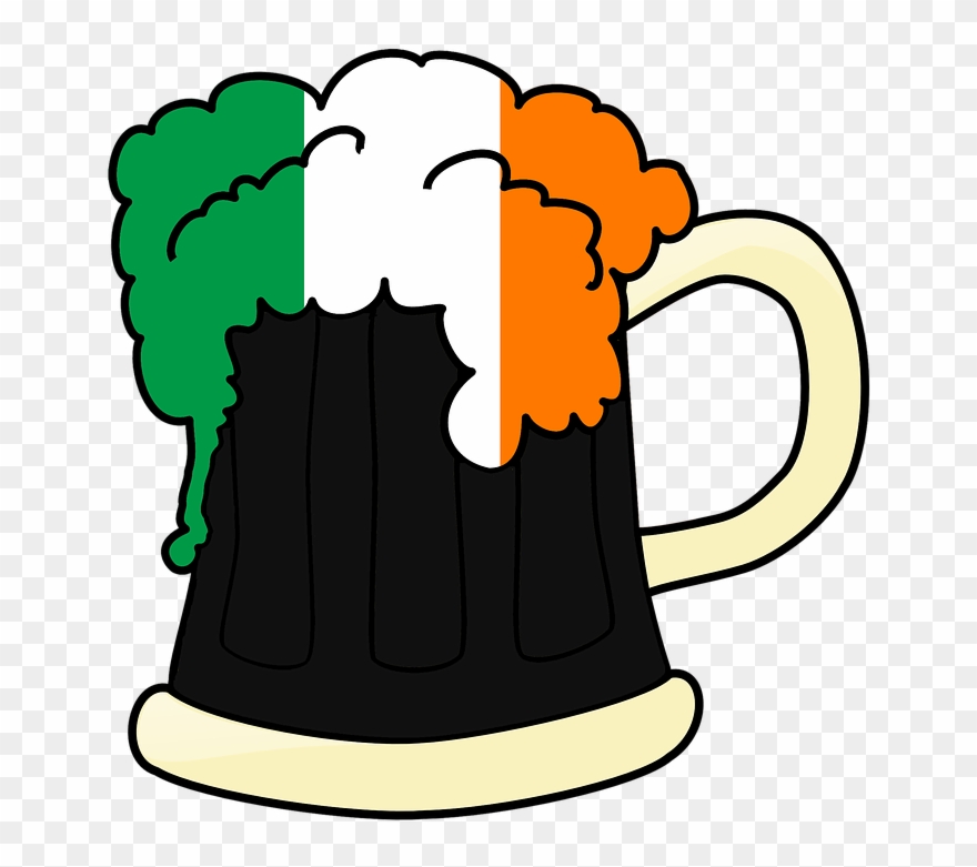 Ireland Clipart Transparent - Beer Clip Art - Png Download