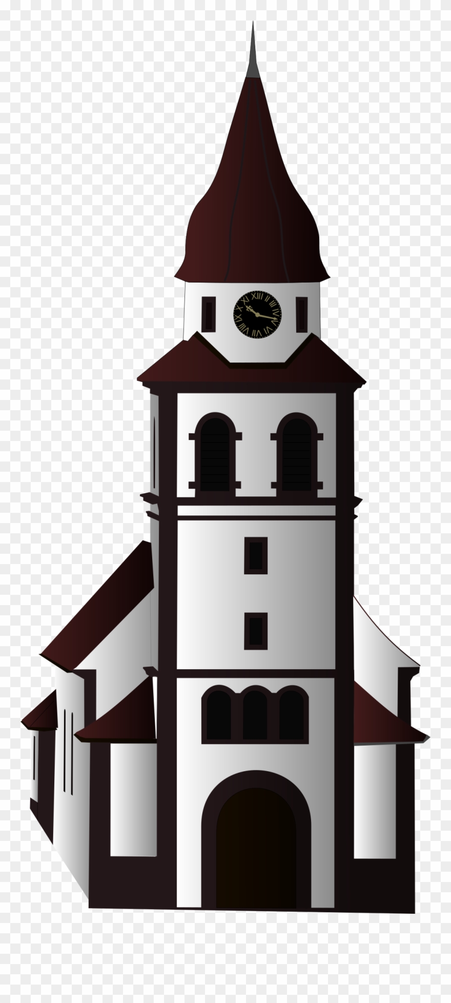 Clock Clipart Church - Thank You For Church Musician Card - Png Download