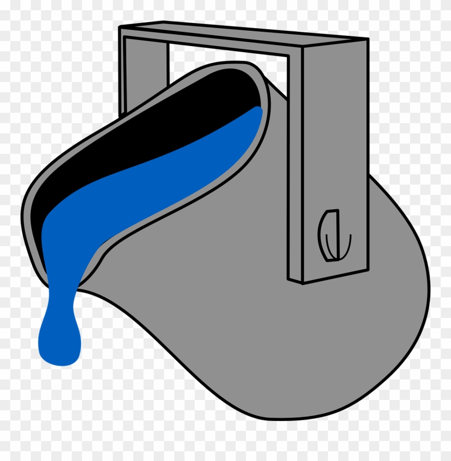 Navy Blue Bucket Svg Clip Arts 600 X 586 Px - Png Download