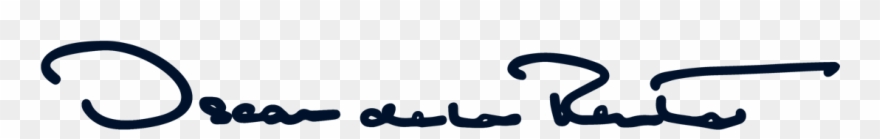 Oscar De La Renta Clipart