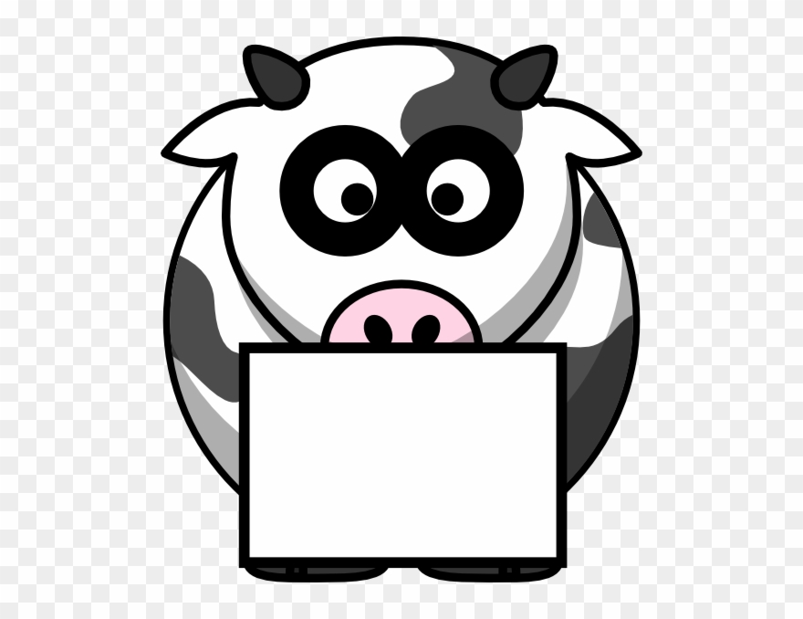 Footprints Clipart Cow - Cow Print Border Clip Art - Png Download