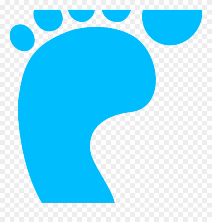 Footprint Clipart Images Red And Blue Footprint Clipart - Png Download