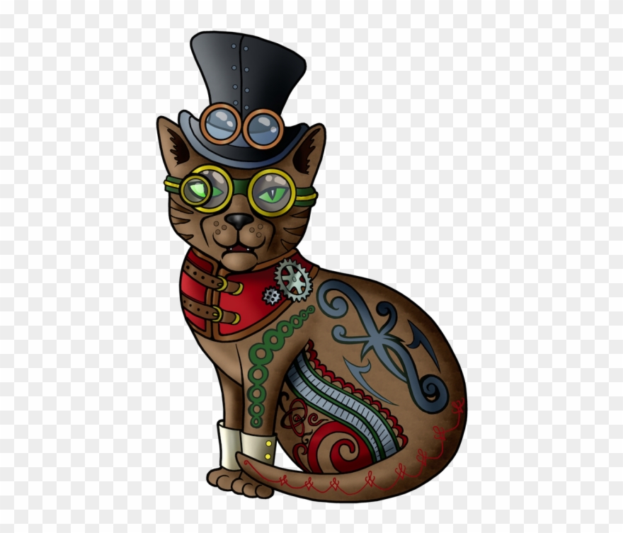 This Week, Thursday And Friday, Will See Castle Shadowcat - Punk Cat Cartoon Clipart