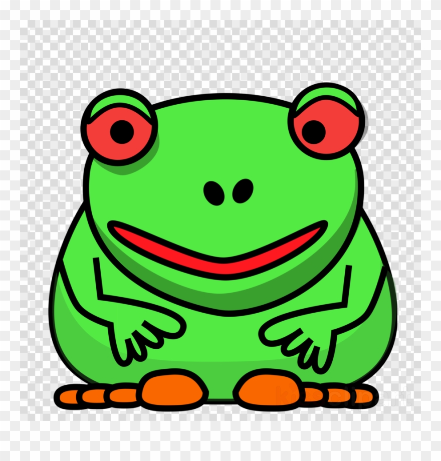 Sad Cartoon Frog Clipart Toad Frog Clip Art - Clip Art - Png Download