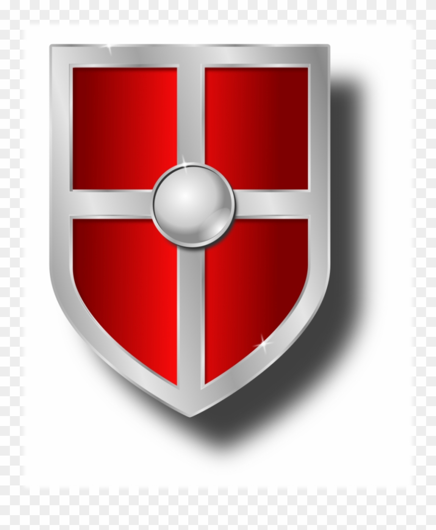 Clip Arts Related To - Shield With Cross Png Transparent Png