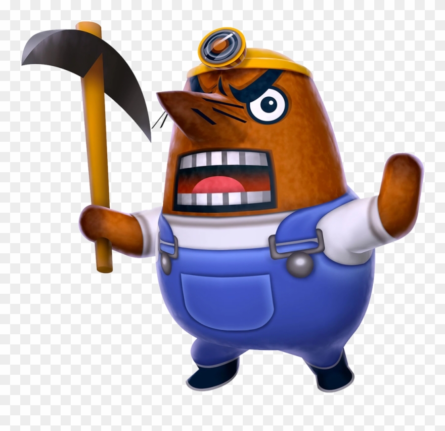 Edited - Resetti Acnl Clipart