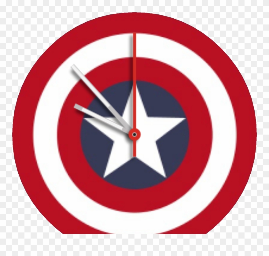Captain America Watch Face Preview Clipart