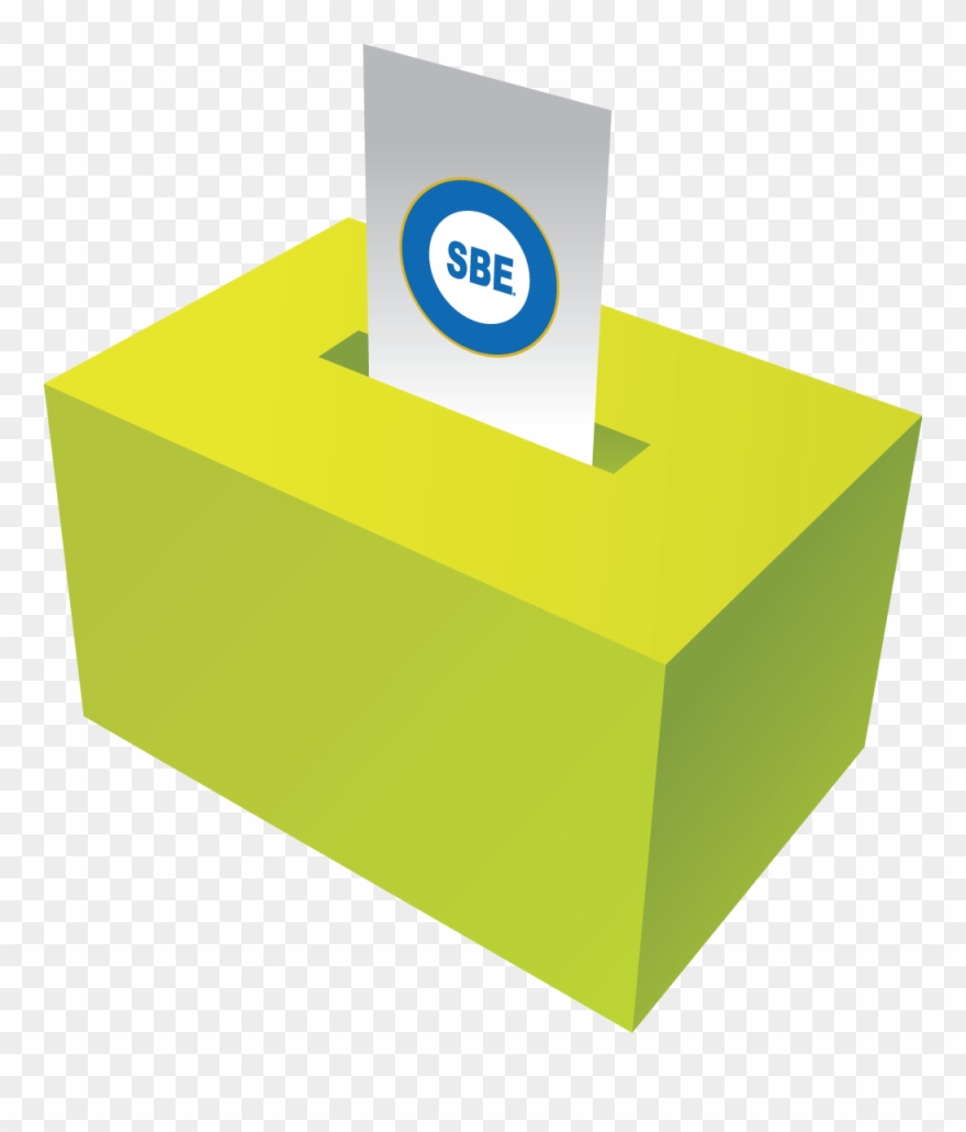 Ballot Box - Ballot Box Vector Clipart