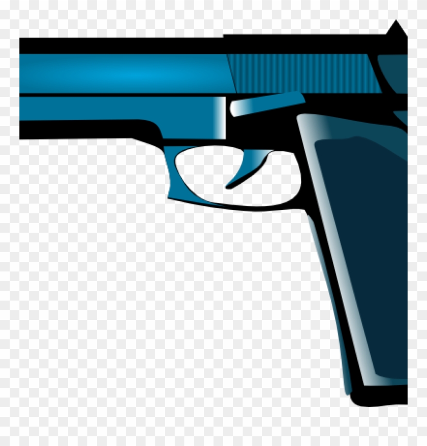 Gun Clipart Free Politics Cartoon Gun Clipart History - Cartoon Gun No Background - Png Download
