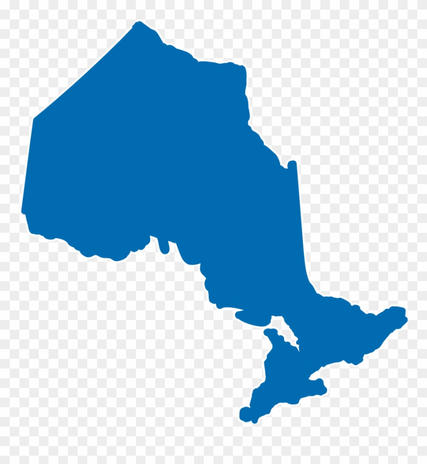 Voting District - Province Of Ontario Outline Clipart
