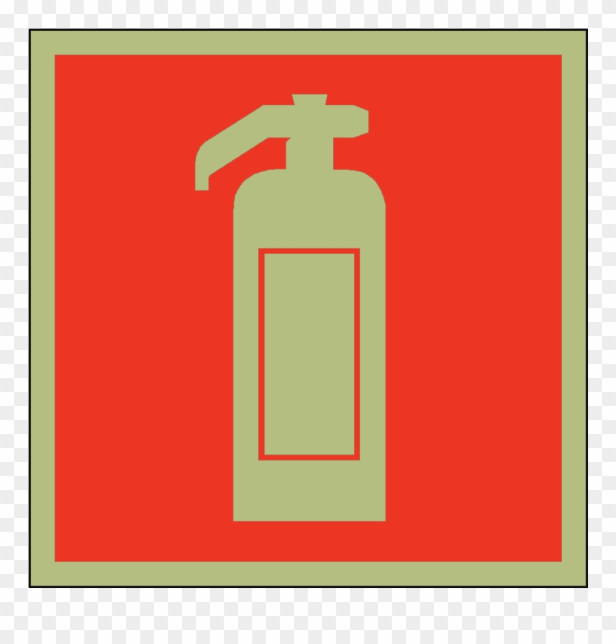 Fire Extinguisher Sign Clipart