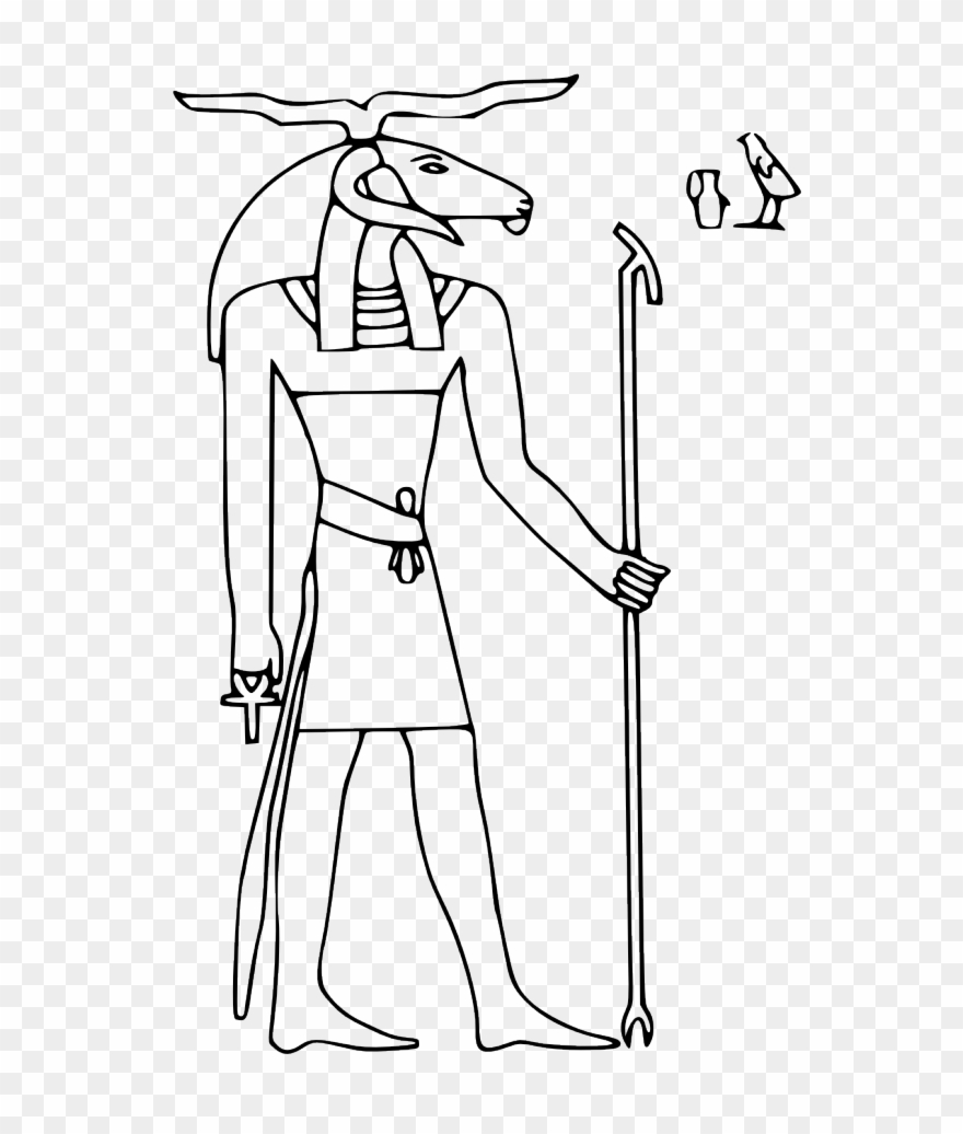 Egyptian Coloring Pages Coloring Pages Amp Pictures - Egyptian Gods Coloring Pages Clipart
