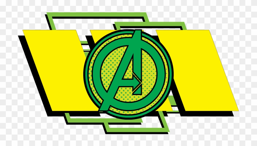 Earth&mightiest Heroes Clipart - Avengers Green Logo - Png Download