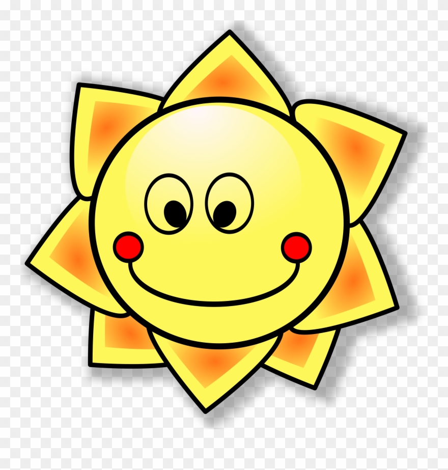 Clipart Sunshine School - Clipart Sole - Png Download