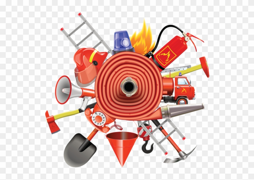 Restaurant & Industrial Fire Alarm Systems Clipart