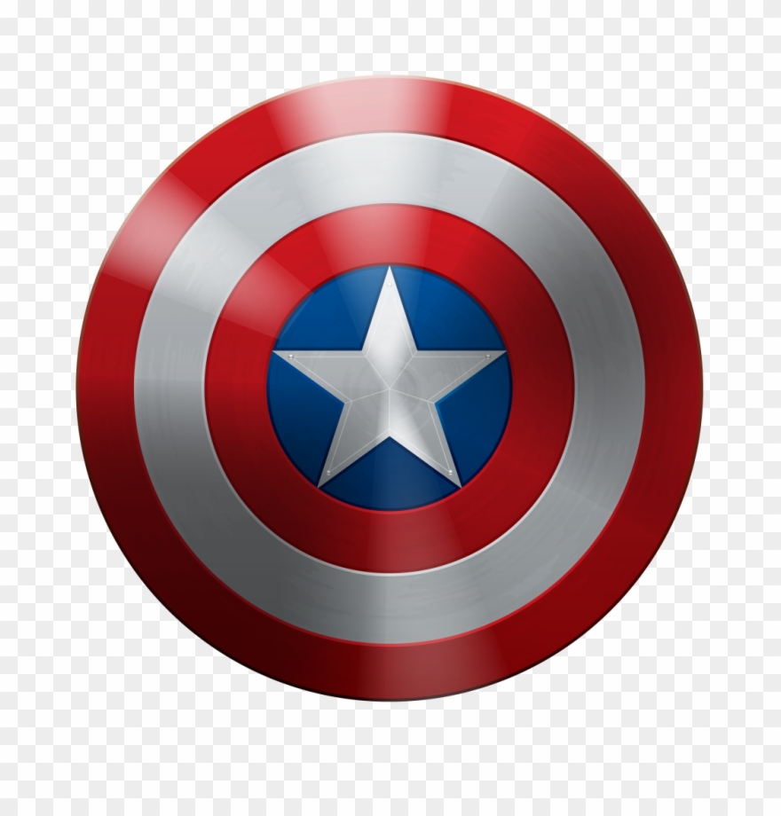 Captain America Shield Png New Vibrating Caption America - Captain America Logo Png Clipart