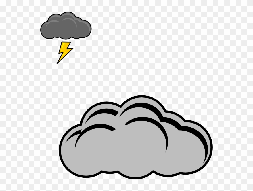 How To Set Use Thunder Cloud Icon Png - Thunder Cloud Clipart Png Transparent Png