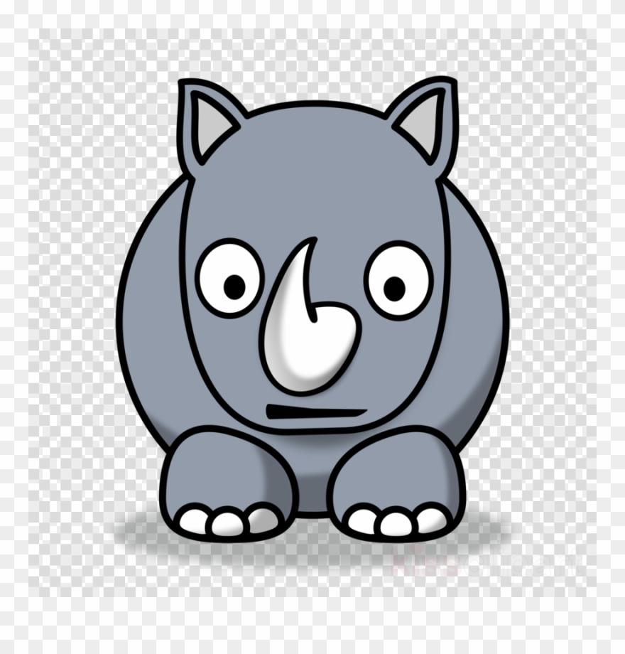 Rhino Clipart Rhinoceros Clip Art - Png Hippo Clipart Transparent Png