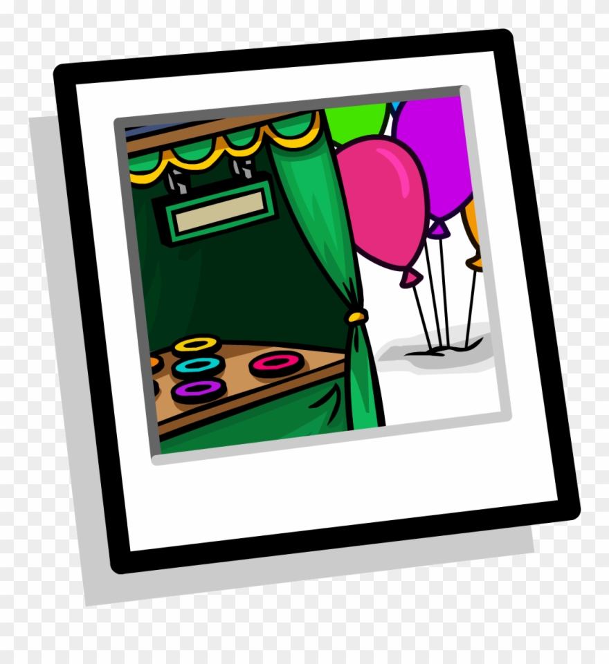 Y Hay Un Secreto En El Stand De Los Socios - Club Penguin Fall Fair Clipart