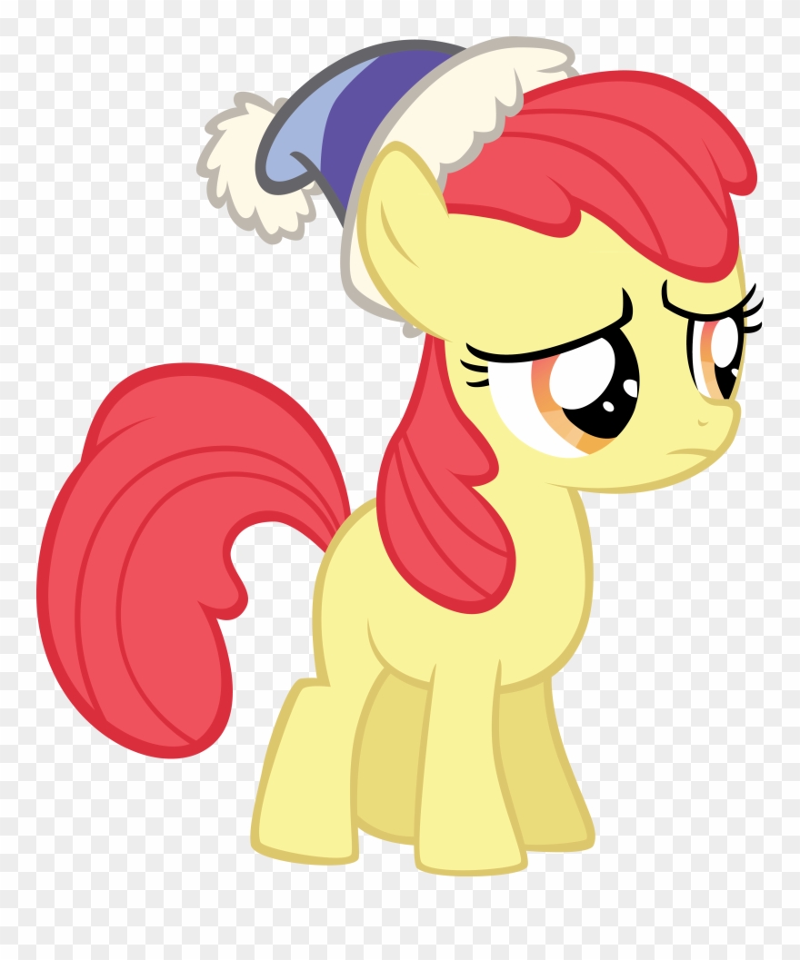 Winter Wear Applebloom By Sircinnamon - 彩虹 小 馬 蘋果 麗 麗 Clipart