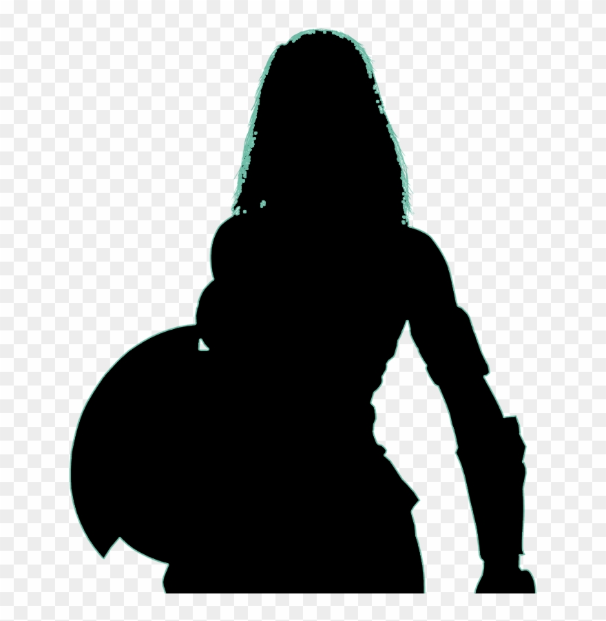 Wonder Woman Silhouette Png At Getdrawings Com Free Clipart