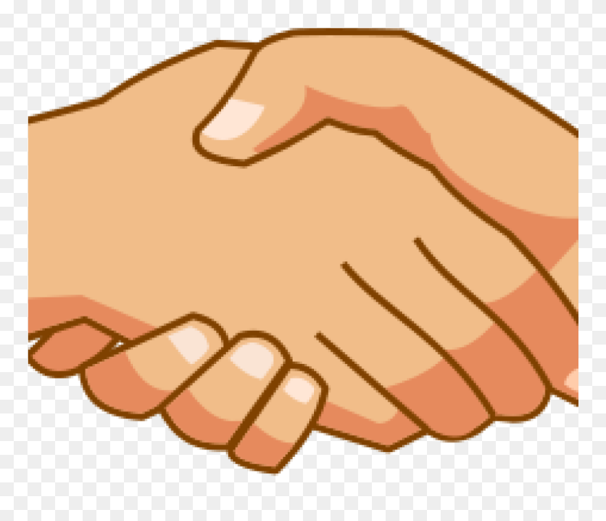 Handshake Clipart Free 19 Handshake Banner Black And - Transparent Clip Art Handshake - Png Download