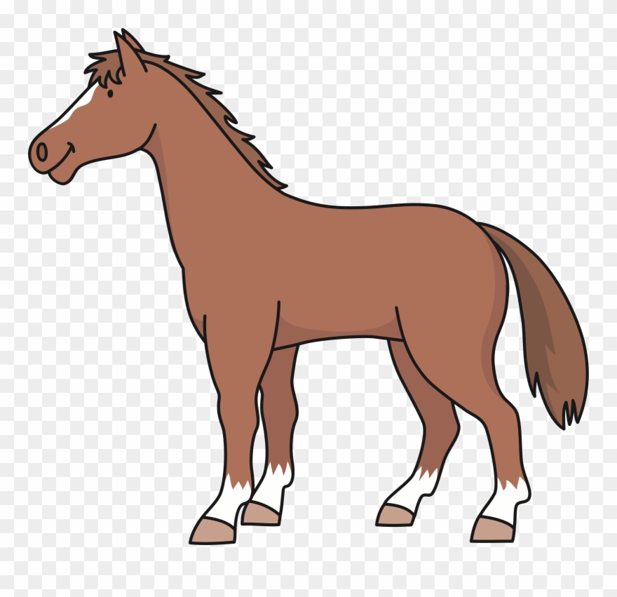 Clipart Horse Pretty Horse - Png Download