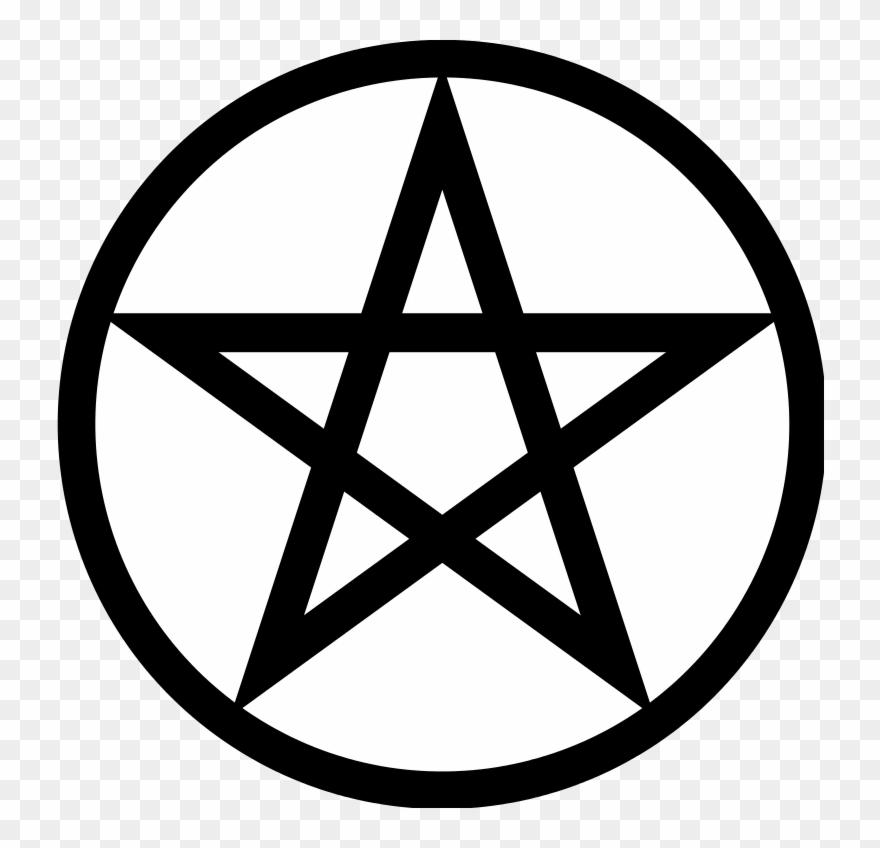 Usva Headstone Emb-37 - Wicca Symbols Clipart