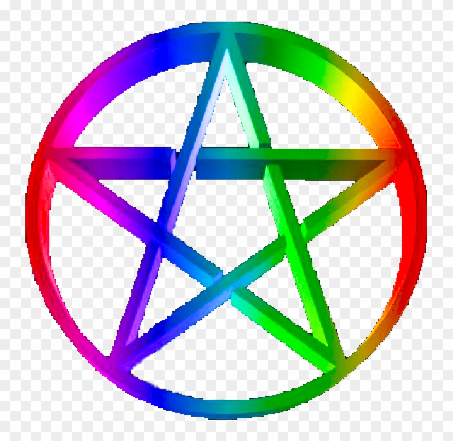 Pentagram Blue Clipart