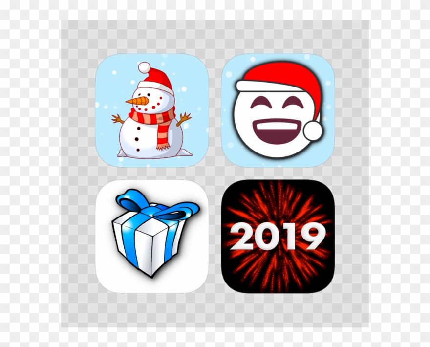 Season's Greetings • 410 Stickers For Imessage En App Clipart