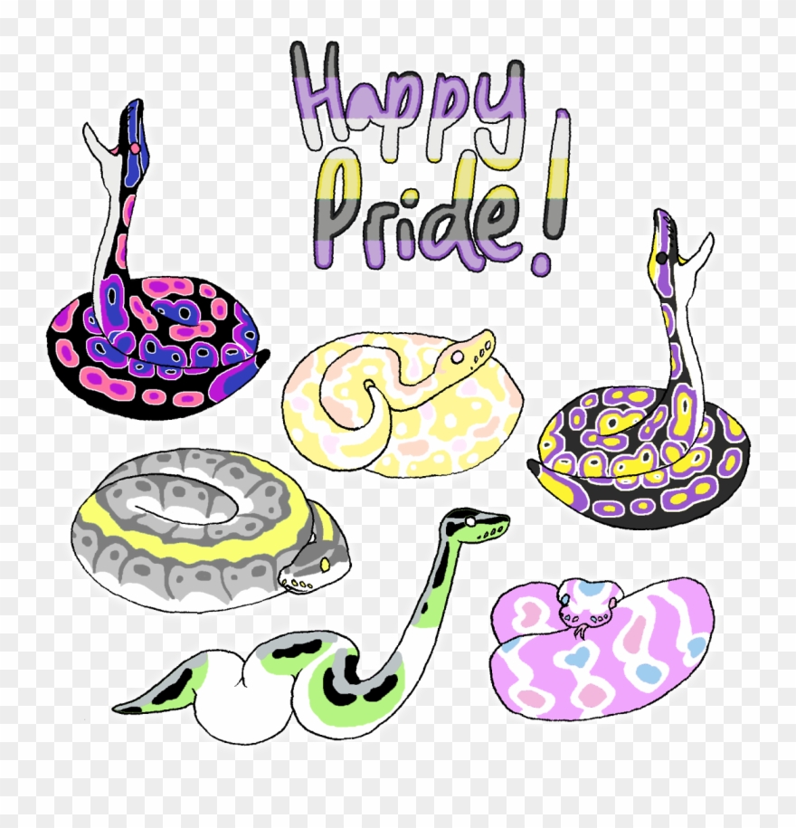 Ball Python Art Free Clipart