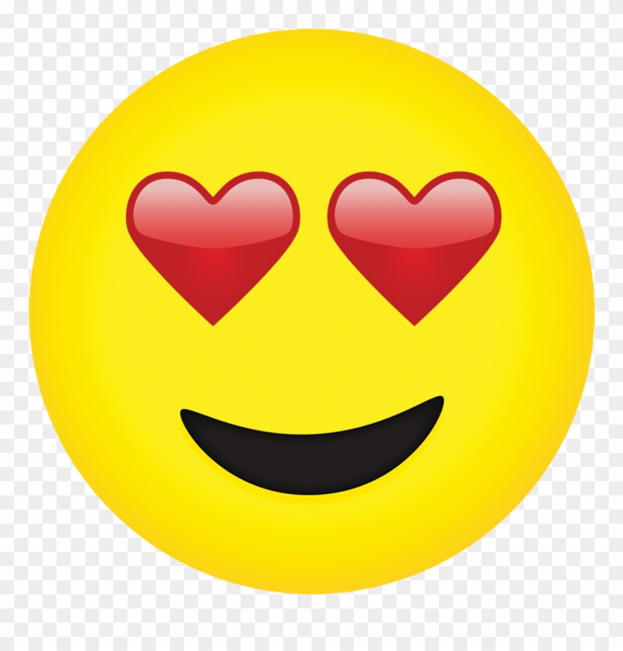 Heart Eyes Emoji Transparent Www Imgkid Com The Image - High Resolution Emoji Hd Clipart