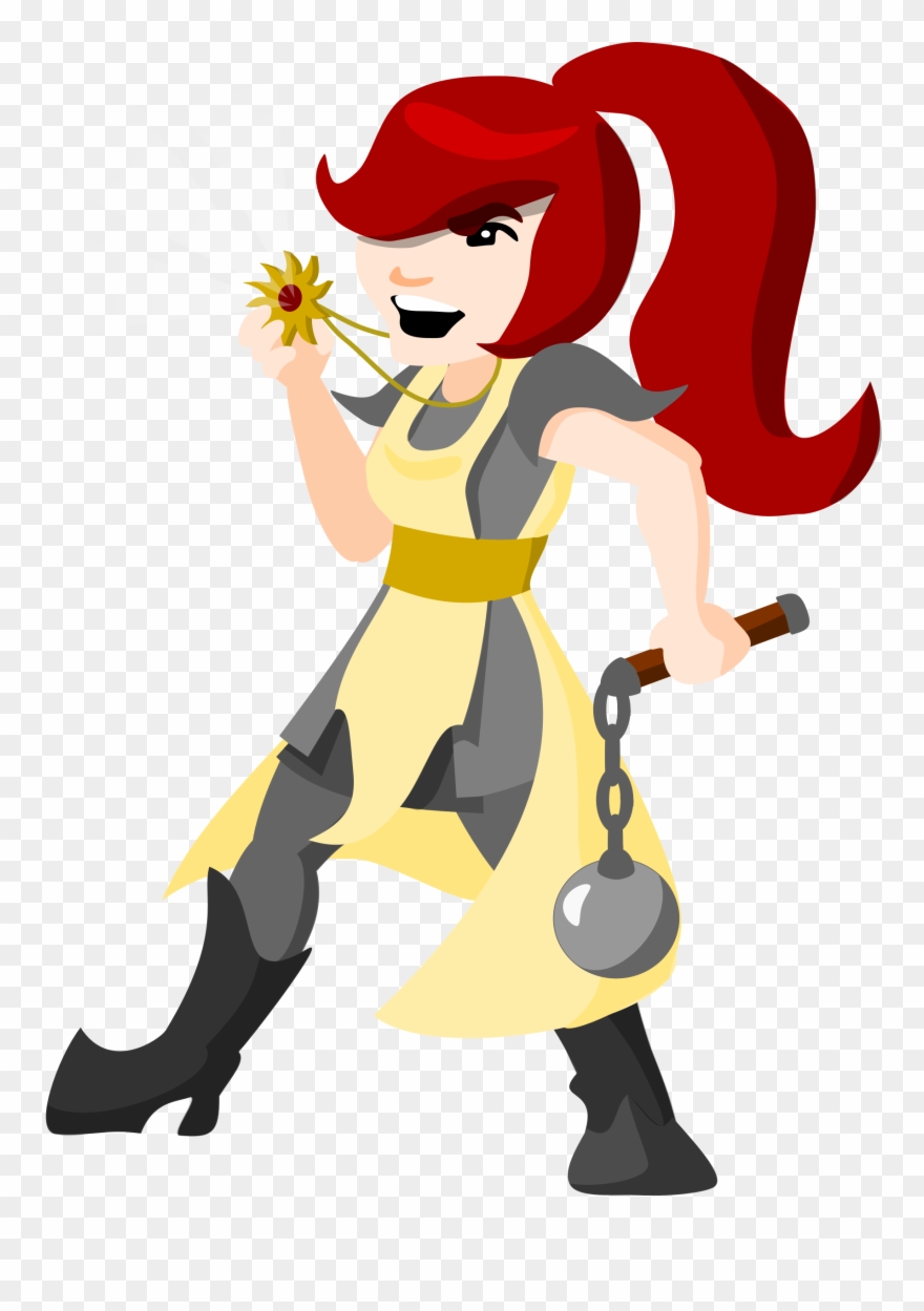 Big Image - Cleric Cartoon Clipart