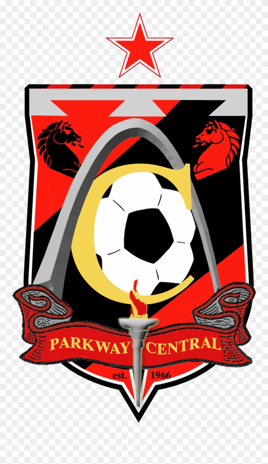 The Website For The Parkway Central High School Soccer - Pch Soccer Clipart