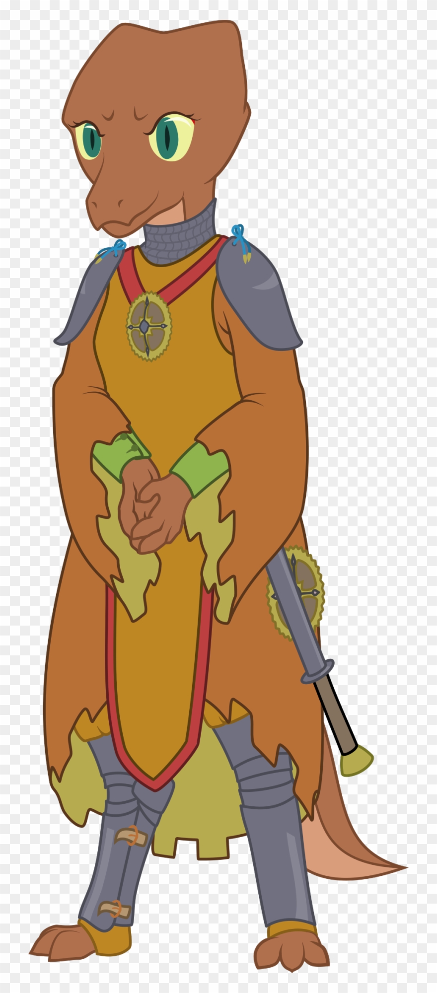 More Kobold Smith This Time Dressed For Adventure, - Cartoon Clipart