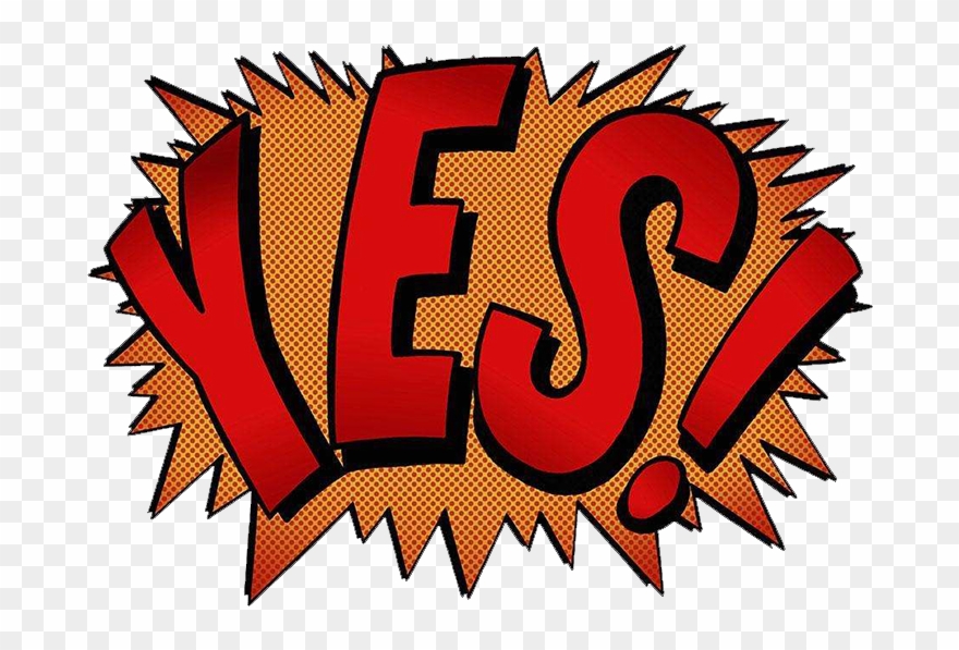 Clipart Transparent Library Comics Stock Photography - Comic Yes Png