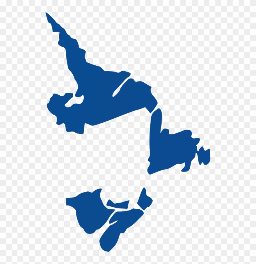 Map Of Atlantic Canada Clipart