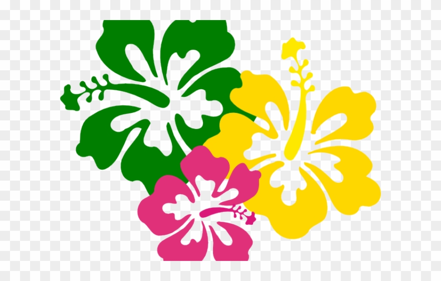 Decorations Clipart Hawaii - Hibiscus Clip Art - Png Download
