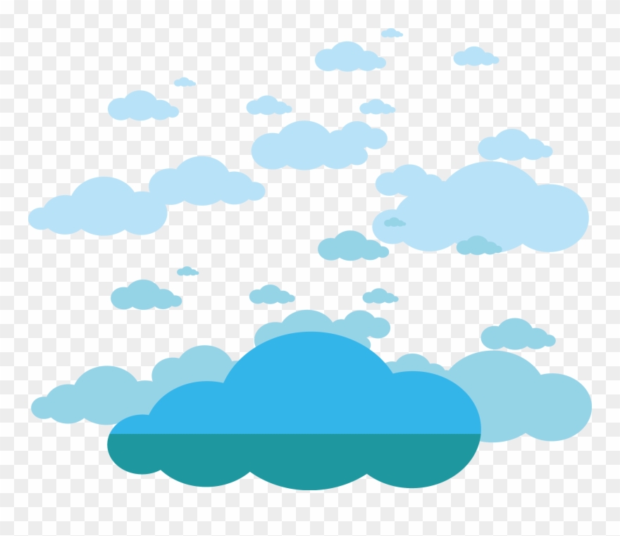 Clouds Material Transprent Free - Clouds Vector Png Free Clipart