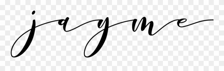 Jayme Signature-01 - Portable Network Graphics Clipart