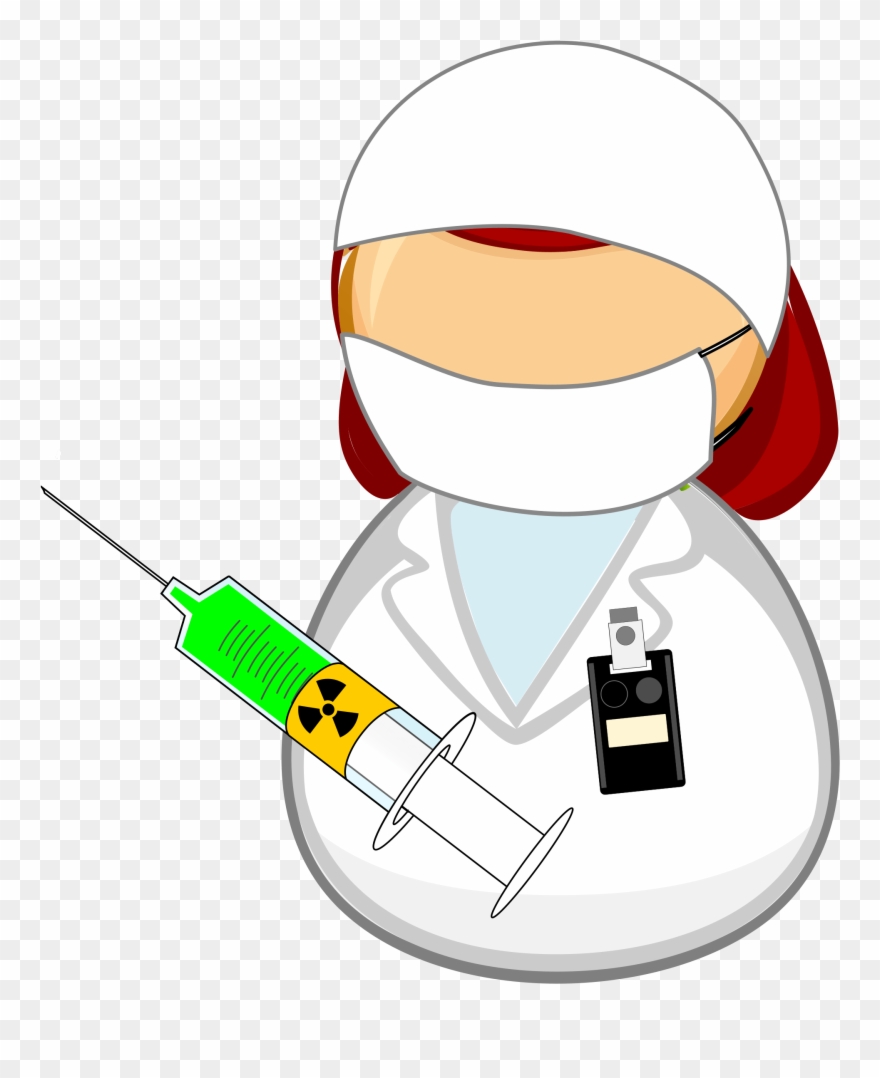Nuclear Medicine Worker Vector Clipart - Nuclear Medicine Clipart - Png Download