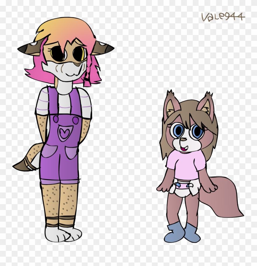 Babystar & Toddlergirl - Fur Clipart