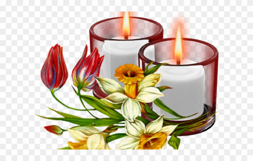 Candles Clipart Vintage - Transparent Background Candles Png