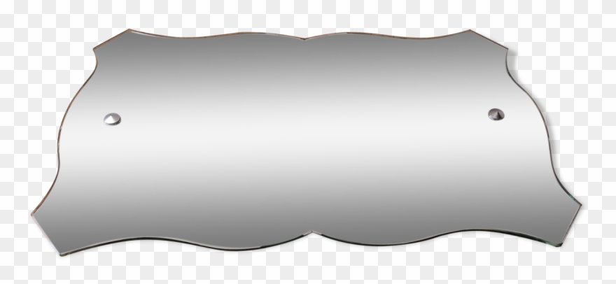 Art Deco Beveled Mirror 60x38cm - Illustration Clipart