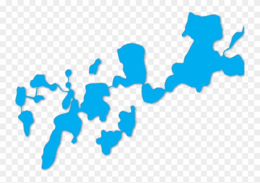 Long Lake - Waupaca Chain O Lakes Clipart
