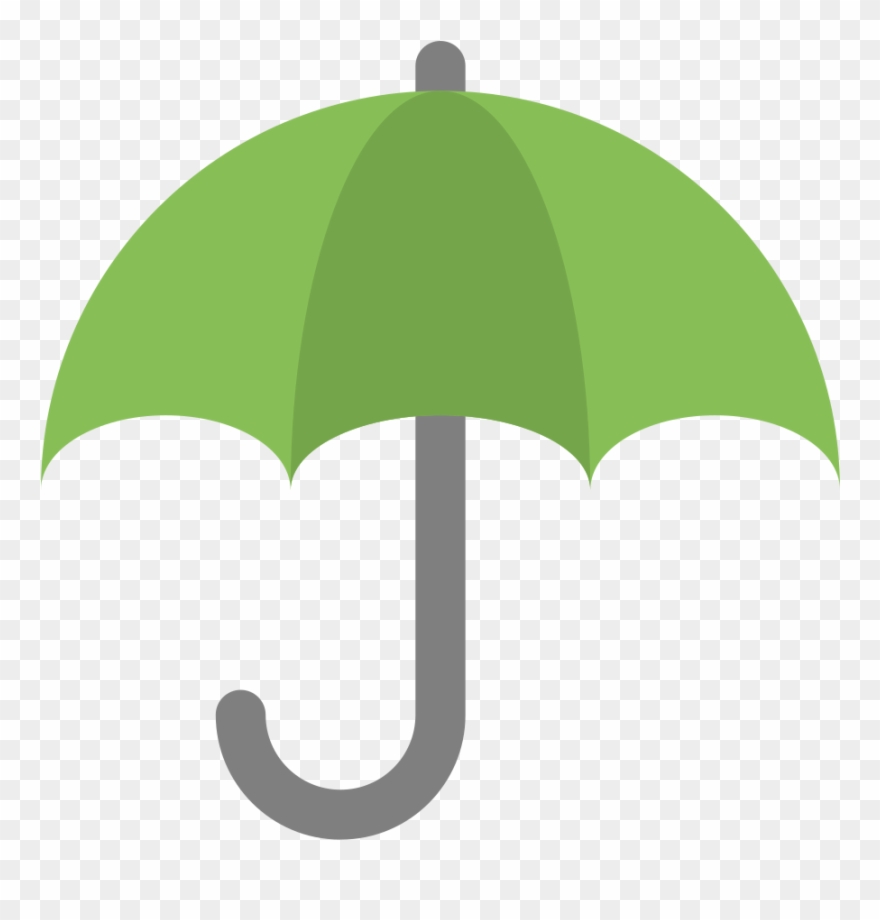 Umbrella Icon - Green Umbrella Icon Png Clipart