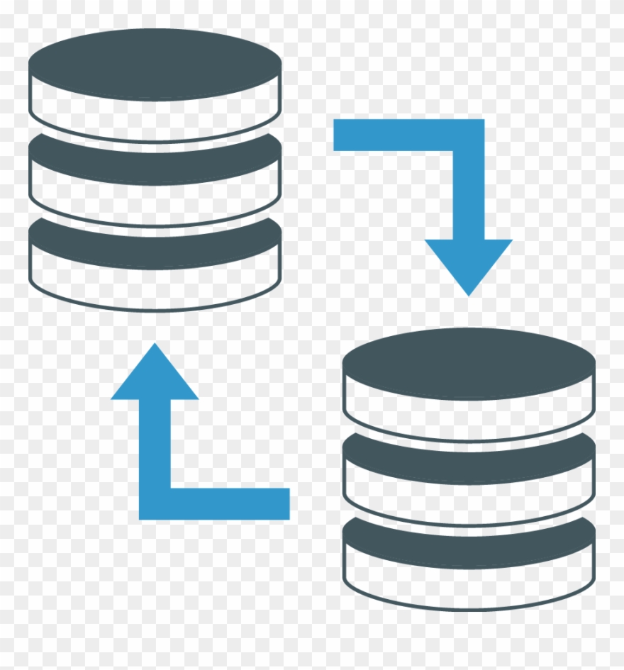 Digital Transformation - Data Transfer Icon Clipart