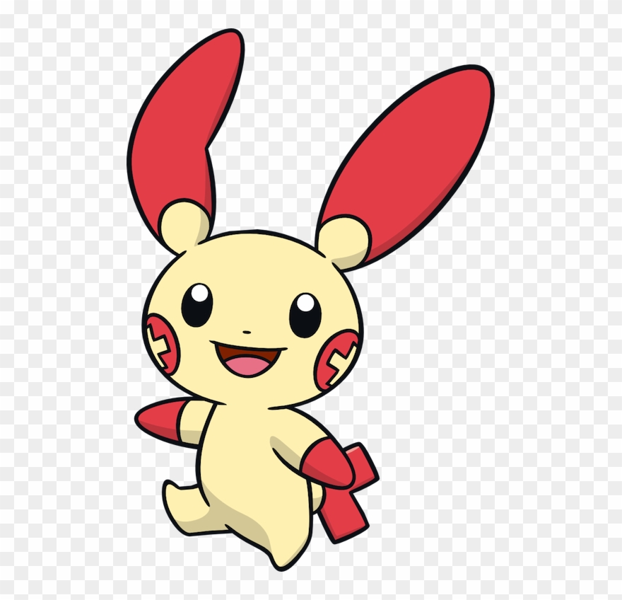 165kib, 521x768, 1426639434109 - Pokemon Plusle Clipart